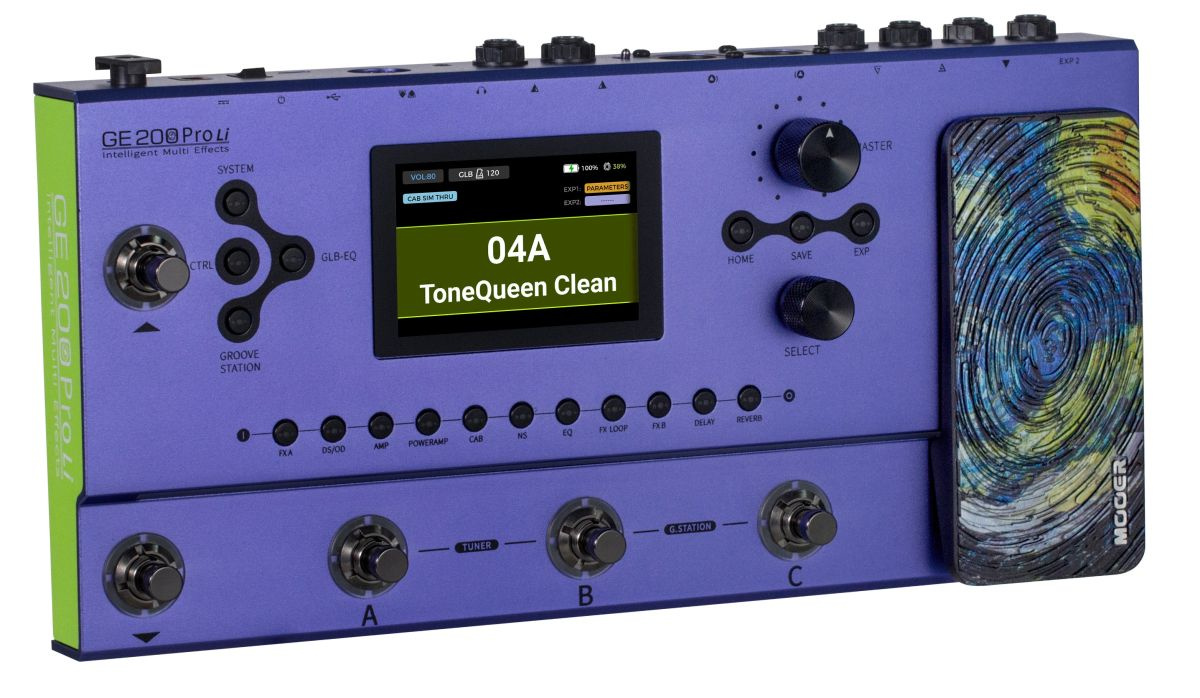 Mooer GE-200 PRO Li multiefekt gitartowy - multiefekt gitarowy1 Mooer GE-200 PRO Li multiefekt gitartowy - multiefekt gitarowy1