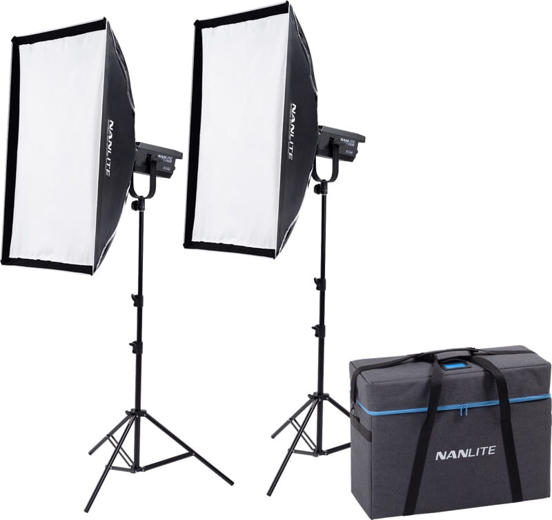 Nanlite FS-150B Bi-Colour zestaw oświetleniowy 2 lamp ze statywem0 Nanlite FS-150B Bi-Colour zestaw oświetleniowy 2 lamp ze statywem0