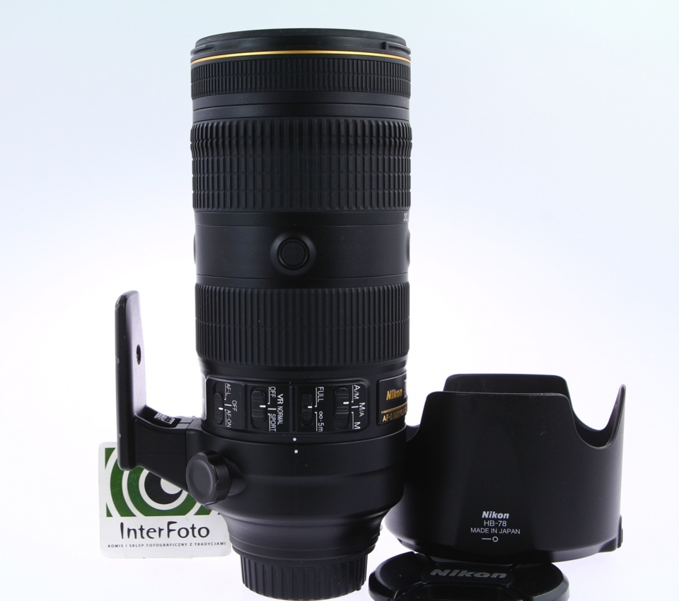 Nikkor 70-200mm f/2.8 E FL ED AF-S VR1 Nikkor 70-200mm f/2.8 E FL ED AF-S VR1