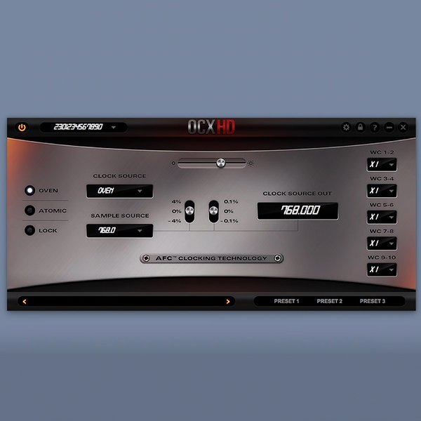 OCX HD - 768 kHz HD Master Clock5 OCX HD - 768 kHz HD Master Clock5