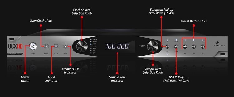 OCX HD - 768 kHz HD Master Clock4 OCX HD - 768 kHz HD Master Clock4