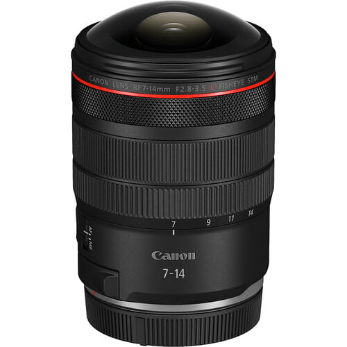 Obiektyw Canon RF 7-14mm F2.8-3.5 L FISHEYE STM