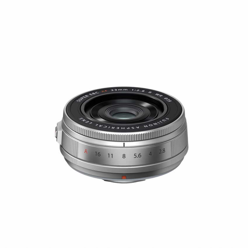 Obiektyw Fujifilm Fujinon XF 23mm f/2.8 R WR srebrny Obiektyw Fujifilm Fujinon XF 23mm f/2.8 R WR srebrny