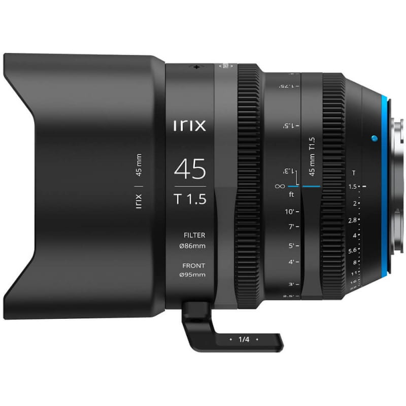 Obiektyw Irix Cine 45mm T1.5 Nikon Z Metric1 Obiektyw Irix Cine 45mm T1.5 Nikon Z Metric1