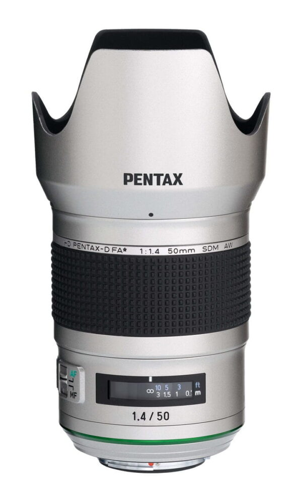 Obiektyw Pentax HD DFA 50mm F1/4 SDM AW Silver Edition