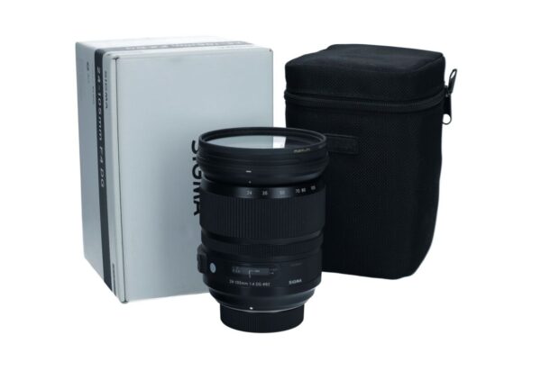 Obiektyw SIGMA 24-105 mm F4 DG OS HSM | Art 56799587 Nikon używany0