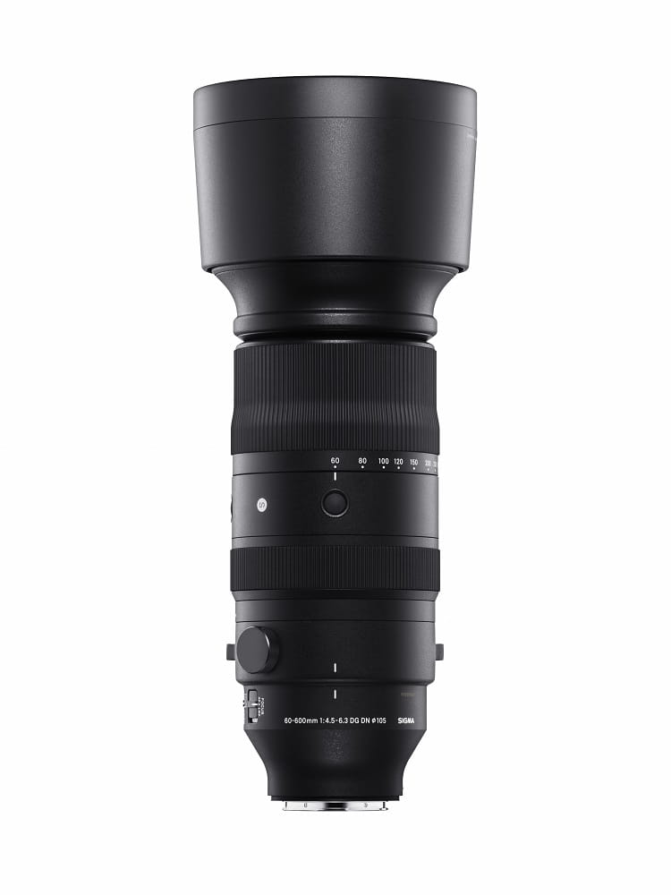 Obiektyw SIGMA 60-600mm F4.5-6.3 DG DN OS Sports Sony E4 Obiektyw SIGMA 60-600mm F4.5-6.3 DG DN OS Sports Sony E4