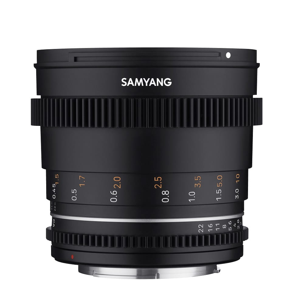 Obiektyw Samyang 50mm T1.5 VDSLR MK2 Canon EF1 Obiektyw Samyang 50mm T1.5 VDSLR MK2 Canon EF1