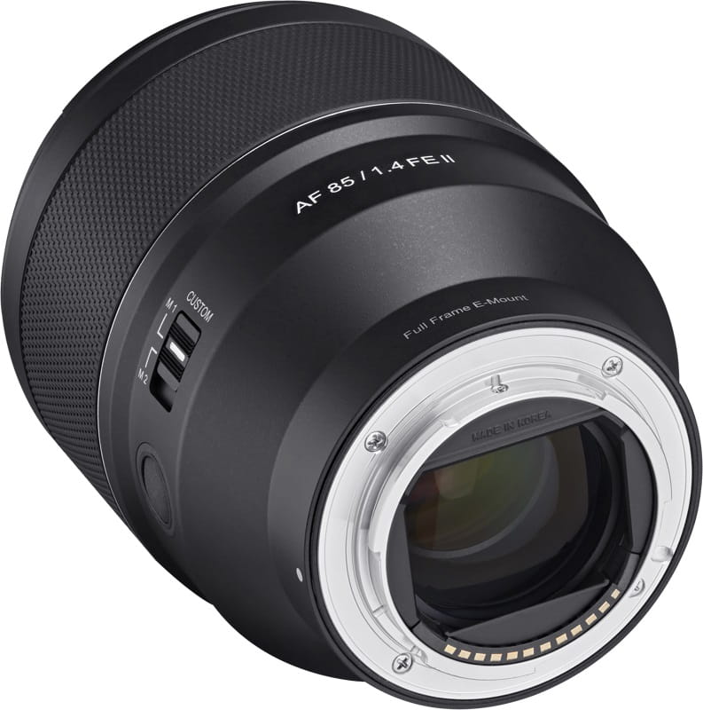 Obiektyw Samyang AF 85 mm F1.4 FE II Sony E3 Obiektyw Samyang AF 85 mm F1.4 FE II Sony E3