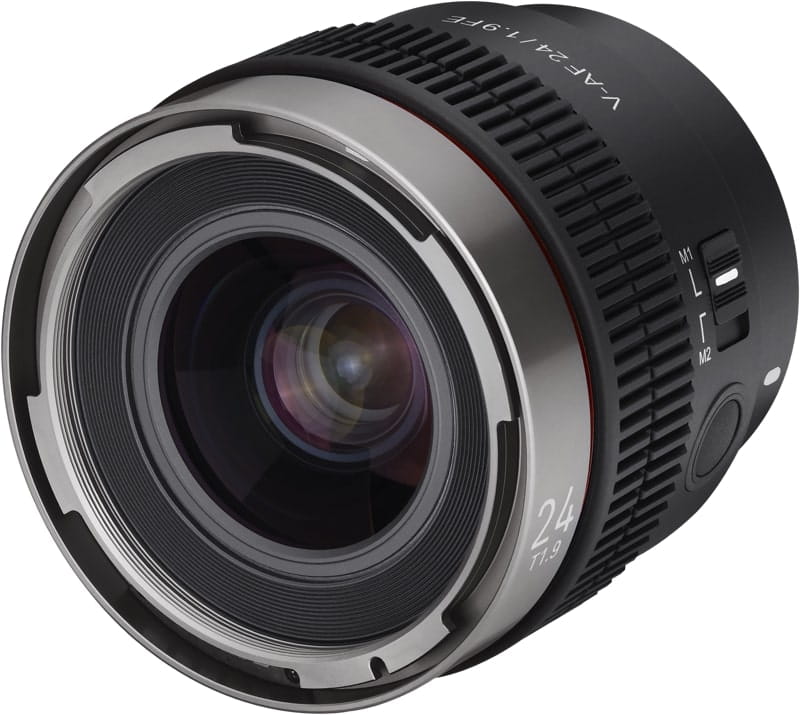 Obiektyw Samyang V-AF 24mm T1.9 Sony FE2 Obiektyw Samyang V-AF 24mm T1.9 Sony FE2
