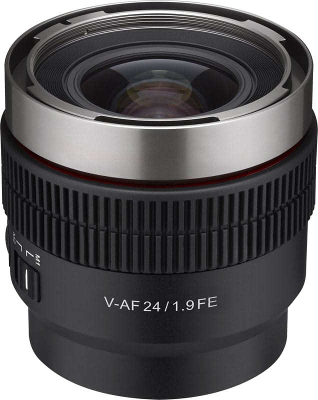 Obiektyw Samyang V-AF 24mm T1.9 Sony FE0 Obiektyw Samyang V-AF 24mm T1.9 Sony FE0