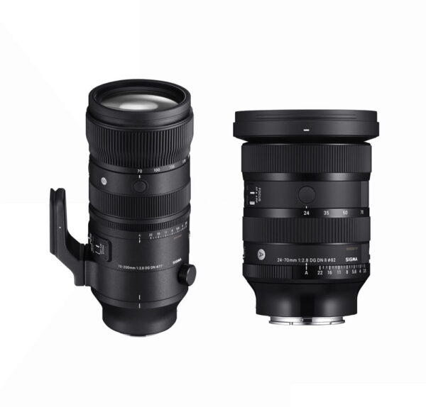 Obiektyw Sigma 24-70mm F2.8 DG DN II + 70-200mm F2.8 DG DN L-mount