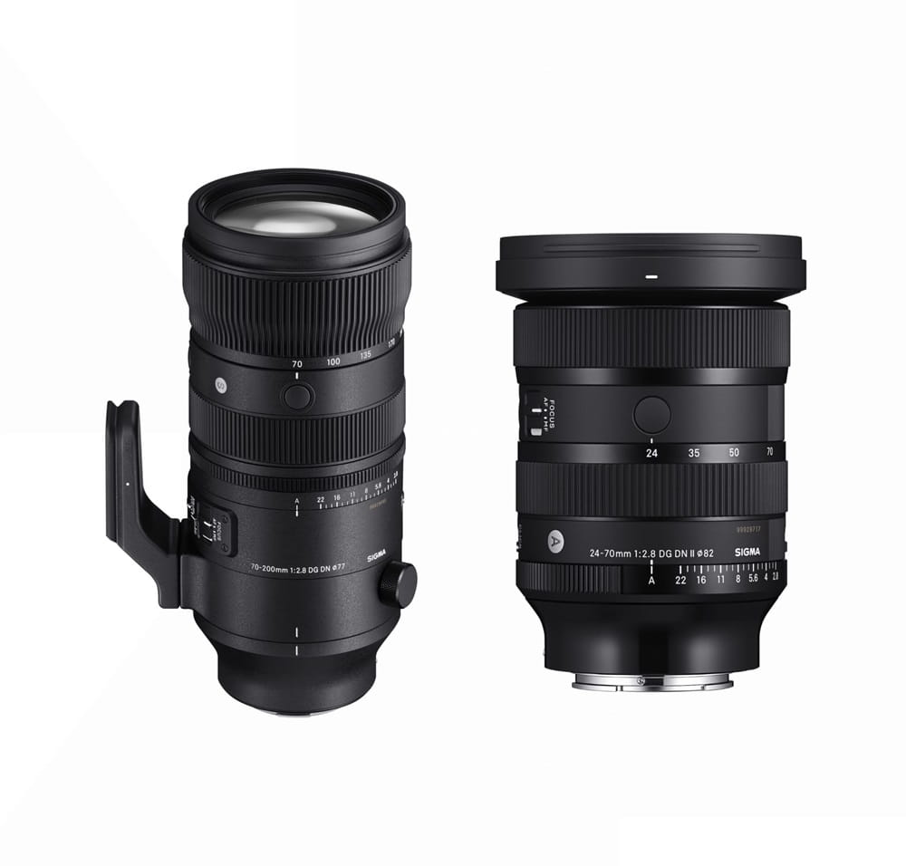 Obiektyw Sigma 24-70mm F2.8 DG DN II + 70-200mm F2.8 DG DN L-mount Obiektyw Sigma 24-70mm F2.8 DG DN II + 70-200mm F2.8 DG DN L-mount