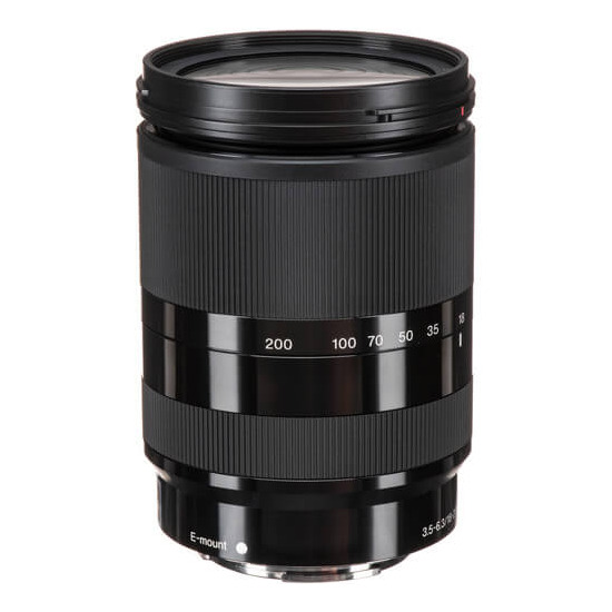 Obiektyw Sony E 18–200 mm f/3.5–6.3 OSS LE - SEL18200LE2 Obiektyw Sony E 18–200 mm f/3.5–6.3 OSS LE - SEL18200LE2