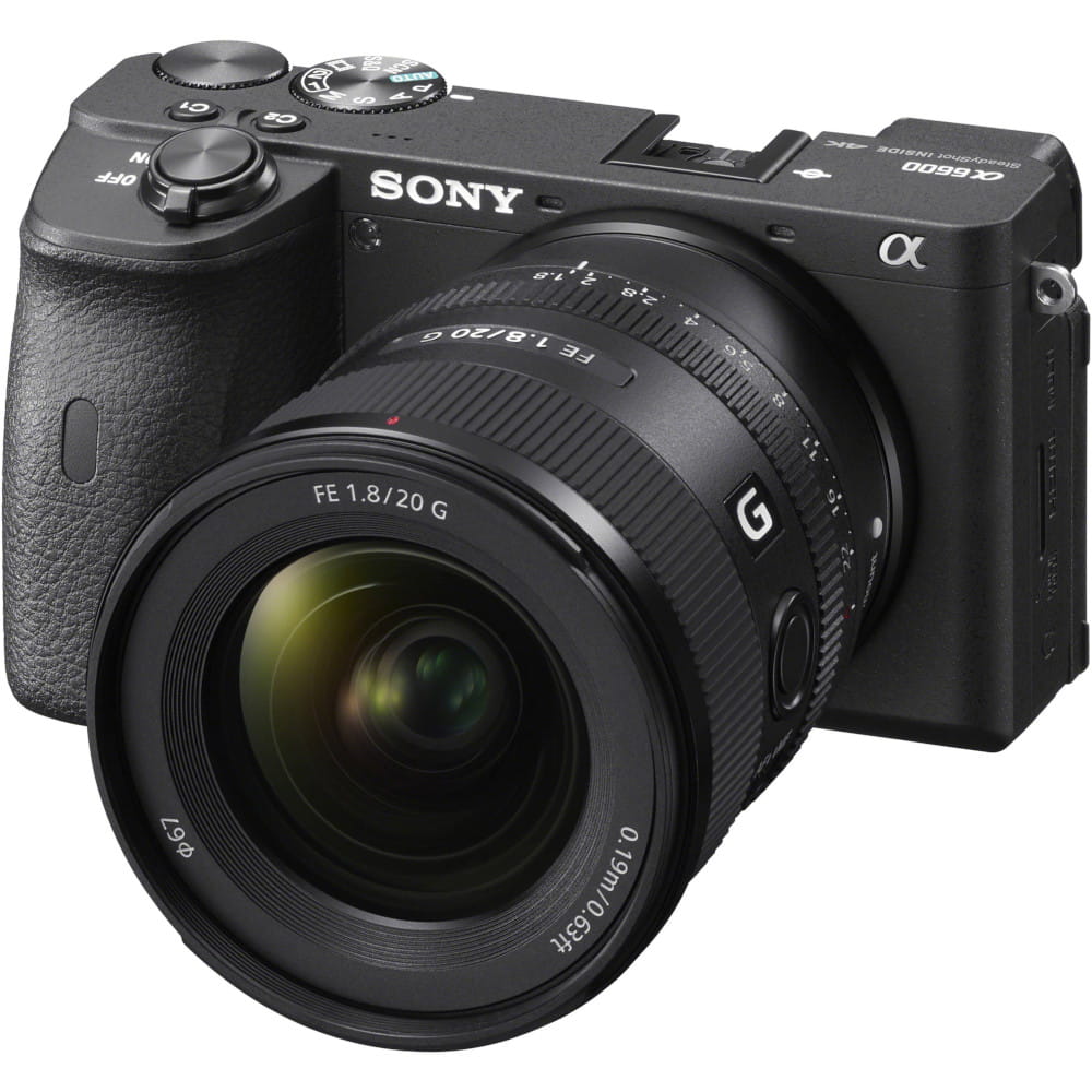 Obiektyw Sony FE 20 mm f/1,8 G - SEL20F18G2 Obiektyw Sony FE 20 mm f/1,8 G - SEL20F18G2