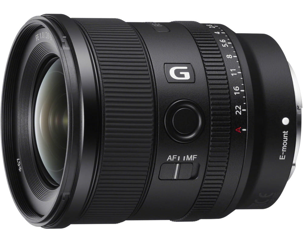 Obiektyw Sony FE 20 mm f/1,8 G - SEL20F18G0 Obiektyw Sony FE 20 mm f/1,8 G - SEL20F18G0