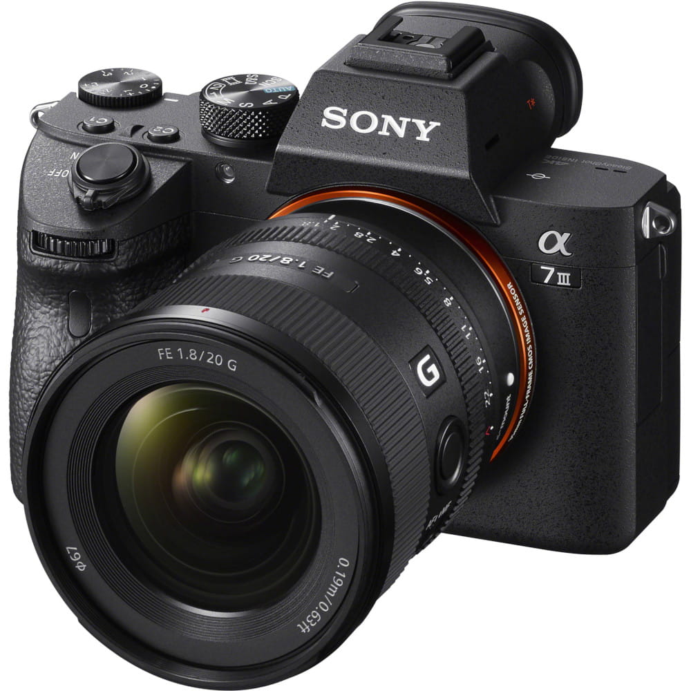 Obiektyw Sony FE 20 mm f/1,8 G - SEL20F18G3 Obiektyw Sony FE 20 mm f/1,8 G - SEL20F18G3