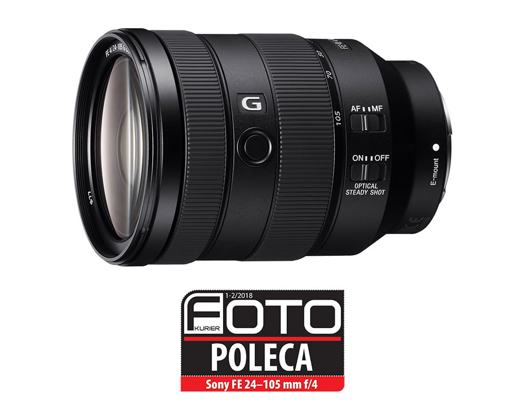 Obiektyw Sony FE 24-105 f/4.0 G OSS - SEL24105G Obiektyw Sony FE 24-105 f/4.0 G OSS - SEL24105G