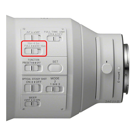 Obiektyw Sony FE 600 mm f/4 GM OSS - SEL600F40GM4 Obiektyw Sony FE 600 mm f/4 GM OSS - SEL600F40GM4