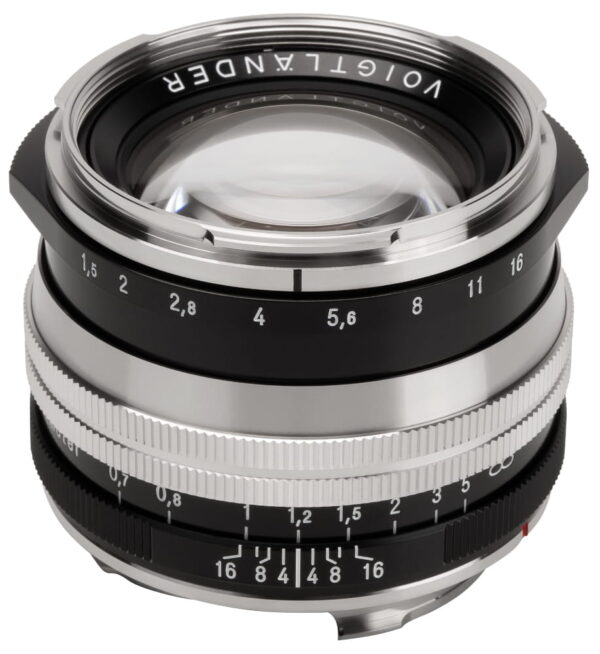 Obiektyw Voigtlander Nokton II 50 mm f/1,5 do Leica M - SC niklowy