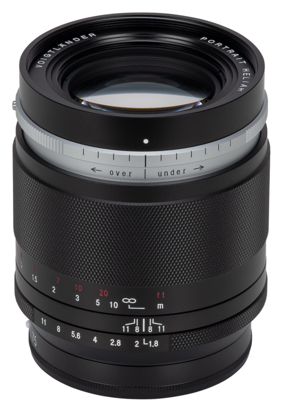 Obiektyw Voigtlander Portrait Heliar 75 mm f/1.8 do Sony E0
