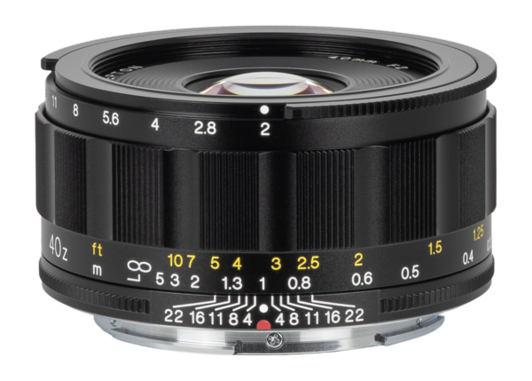 Obiektyw Voigtlander Septon 40 mm f/2,0 do Nikon Z