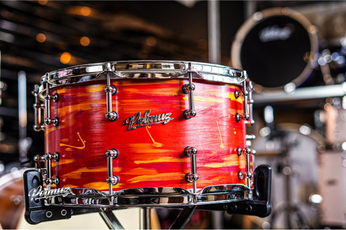 Polmuz Maple 14x8 Artist Cosmic Red to Yellow2 Polmuz Maple 14x8 Artist Cosmic Red to Yellow2