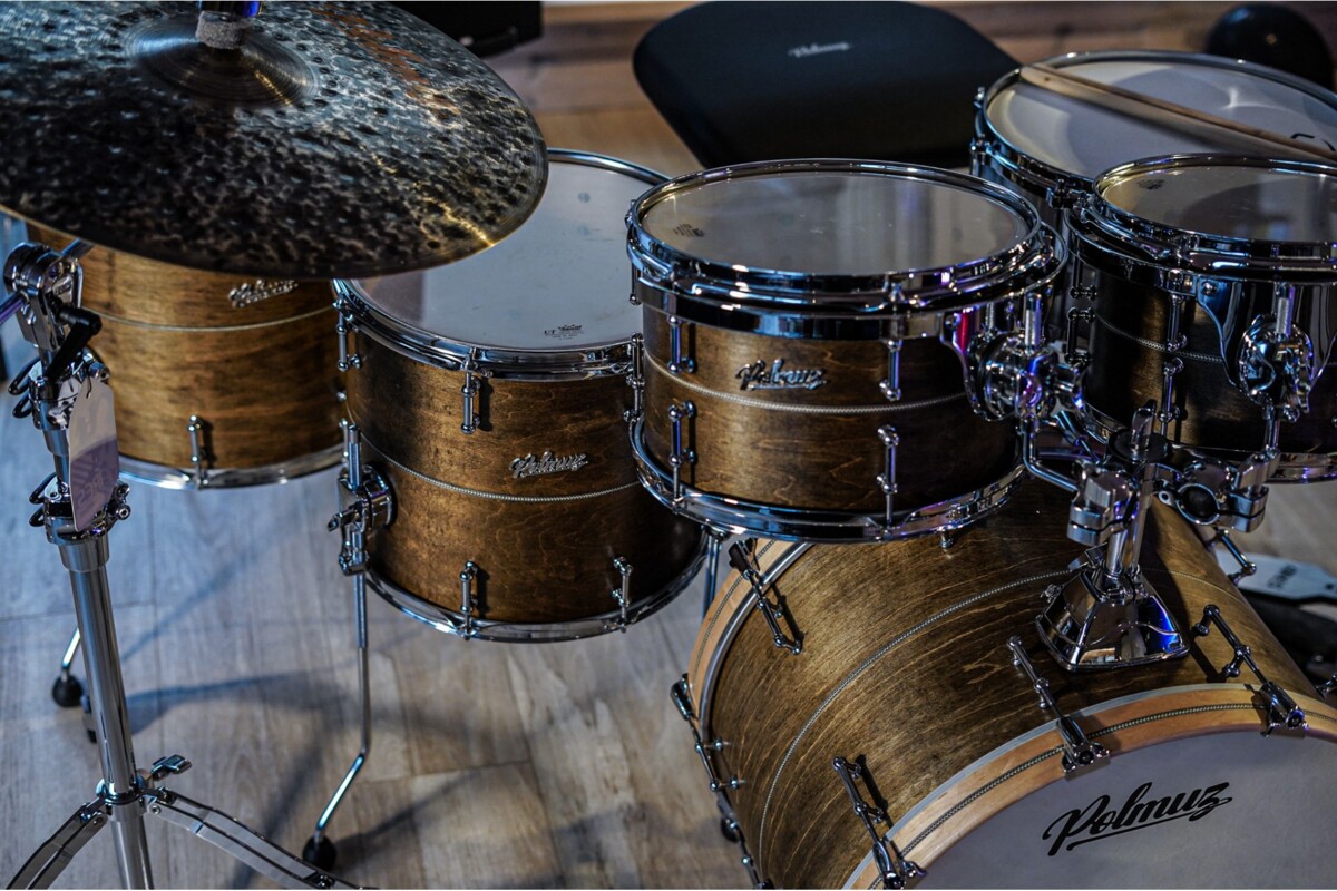 Polmuz Maple Model 1 - 20/10/12//14/16 - Inlayed Satin Dark Brown1 Polmuz Maple Model 1 - 20/10/12//14/16 - Inlayed Satin Dark Brown1