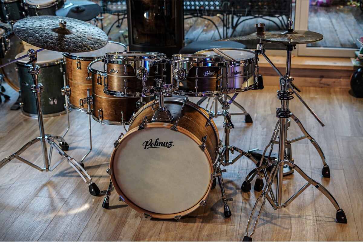 Polmuz Maple Model 1 - 20/10/12//14/16 - Inlayed Satin Dark Brown0 Polmuz Maple Model 1 - 20/10/12//14/16 - Inlayed Satin Dark Brown0