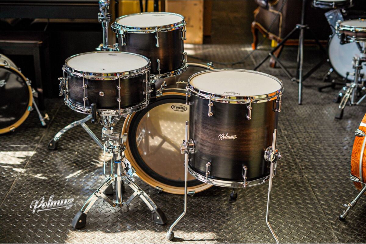 Polmuz Maple Model 1 - 20/12/14/14sd - Satin Black Fade5 Polmuz Maple Model 1 - 20/12/14/14sd - Satin Black Fade5