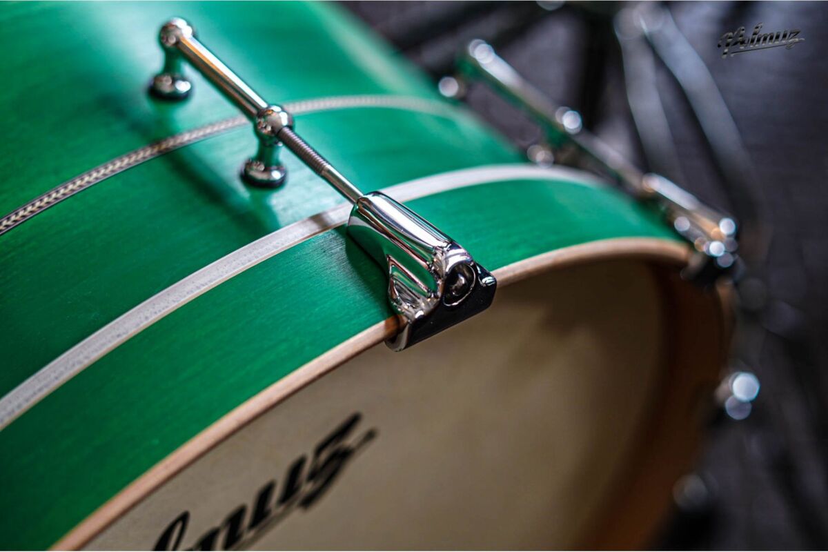 Polmuz Maple Model 1 - 22/10/12/14/16/14SD - Inlayed Artist Green to natural Fade3 Polmuz Maple Model 1 - 22/10/12/14/16/14SD - Inlayed Artist Green to natural Fade3