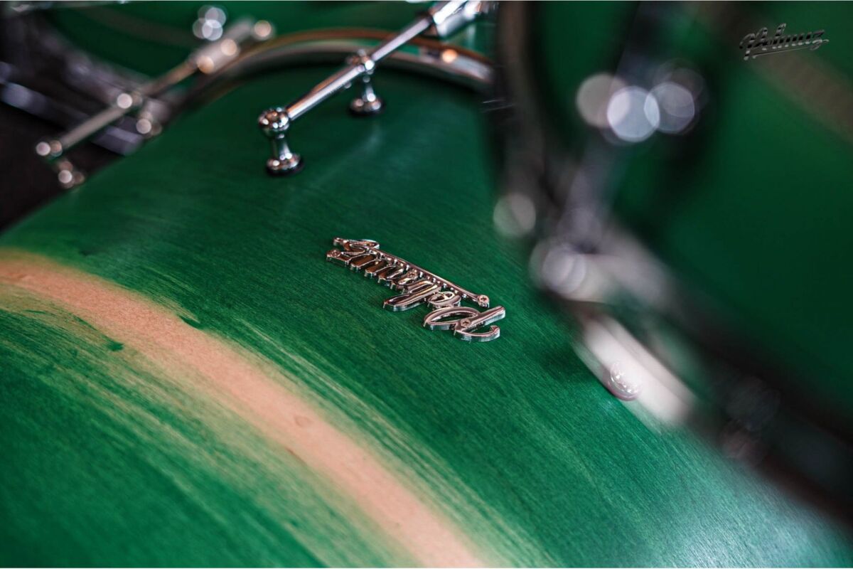 Polmuz Maple Model 1 - 22/10/12/14/16/14SD - Inlayed Artist Green to natural Fade8 Polmuz Maple Model 1 - 22/10/12/14/16/14SD - Inlayed Artist Green to natural Fade8