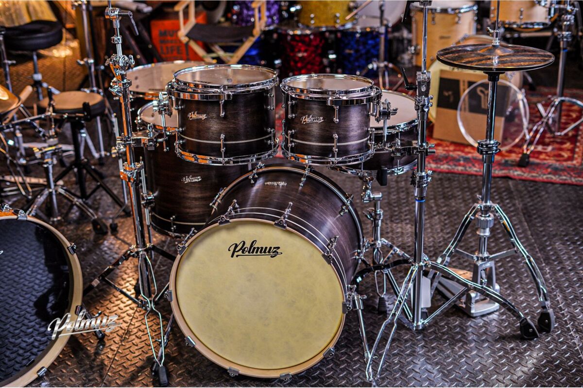 Polmuz Maple Model 1 - 22/10/12/16/18/14sd - Satin Inlayed Black Fade2 Polmuz Maple Model 1 - 22/10/12/16/18/14sd - Satin Inlayed Black Fade2