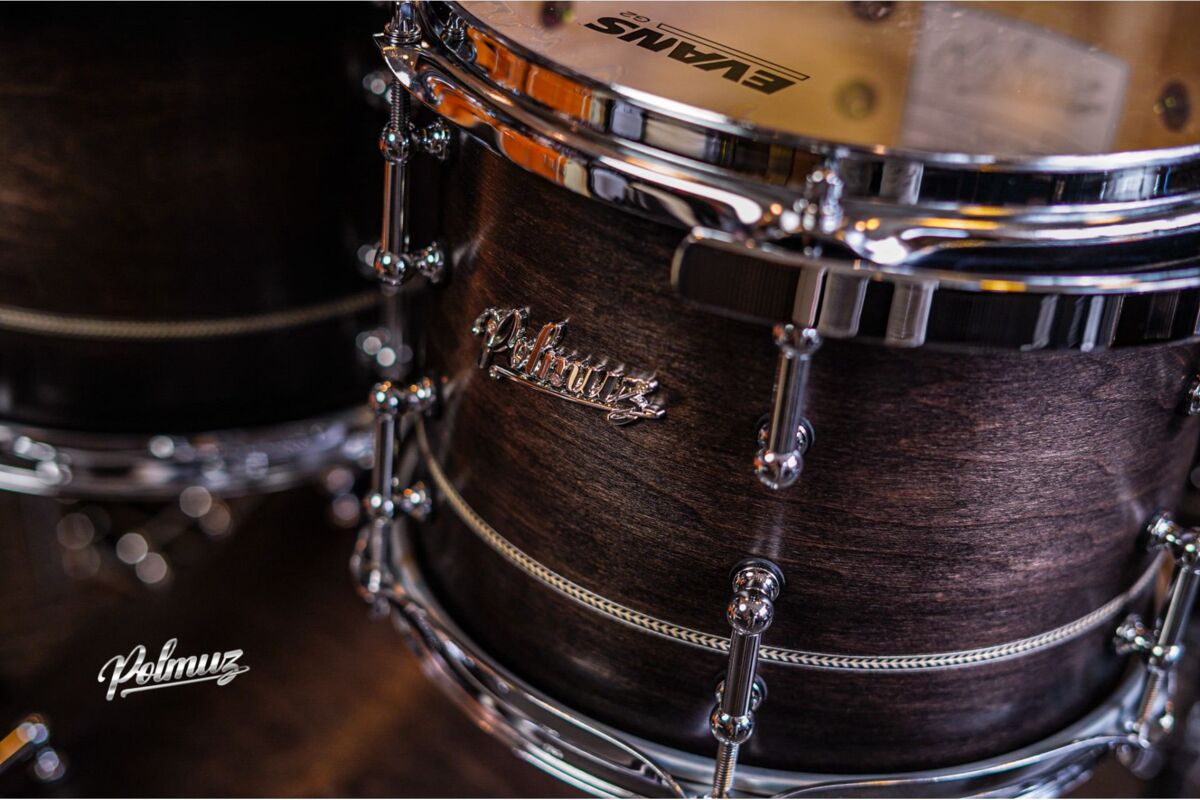 Polmuz Maple Model 1 - 22/10/12/16/18/14sd - Satin Inlayed Black Fade7 Polmuz Maple Model 1 - 22/10/12/16/18/14sd - Satin Inlayed Black Fade7