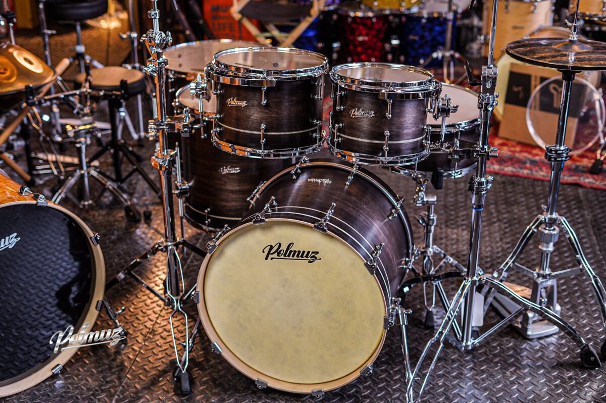 Polmuz Maple Model 1 - 22/10/12/16/18/14sd - Satin Inlayed Black Fade Polmuz Maple Model 1 - 22/10/12/16/18/14sd - Satin Inlayed Black Fade