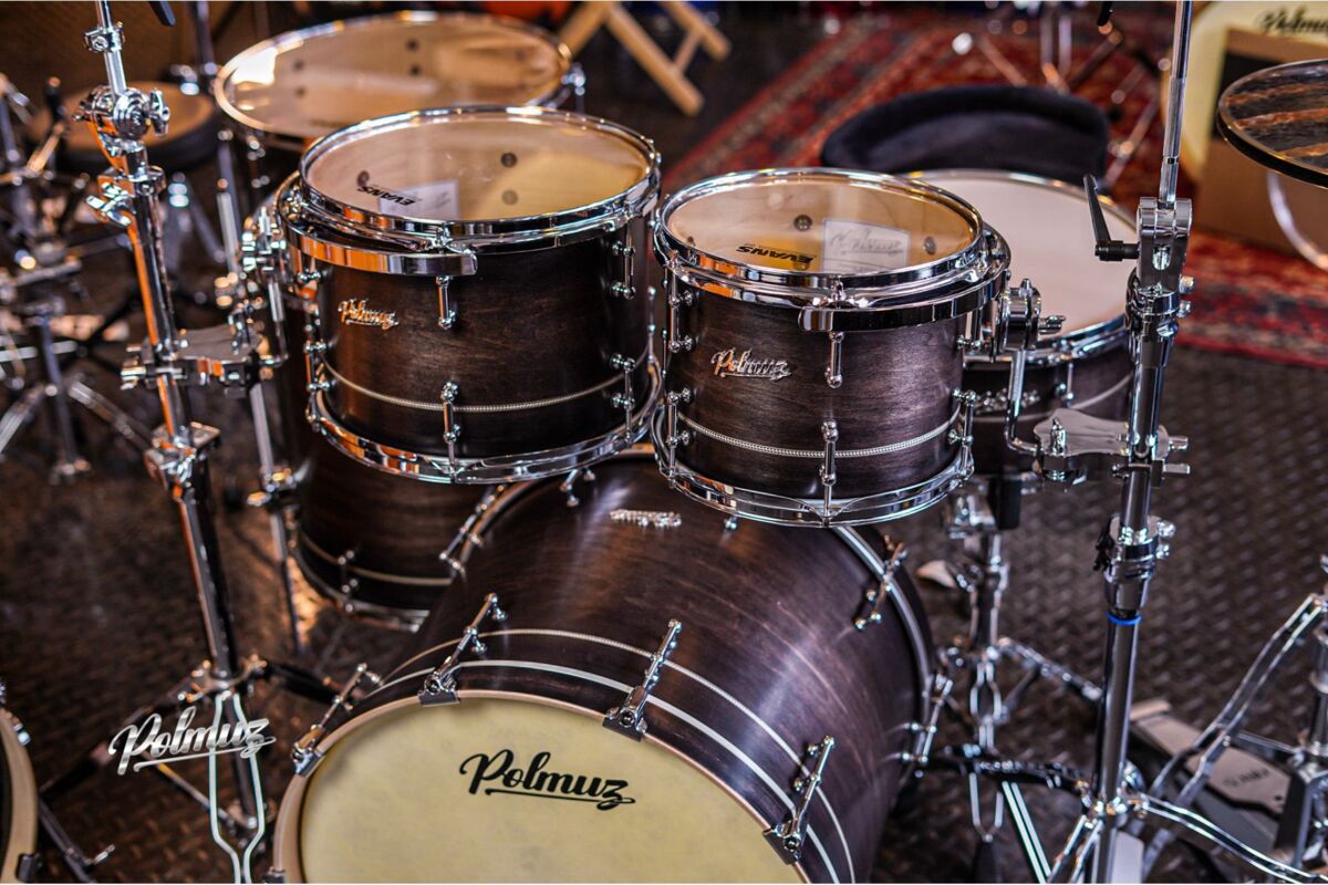 Polmuz Maple Model 1 - 22/10/12/16/18/14sd - Satin Inlayed Black Fade0 Polmuz Maple Model 1 - 22/10/12/16/18/14sd - Satin Inlayed Black Fade0