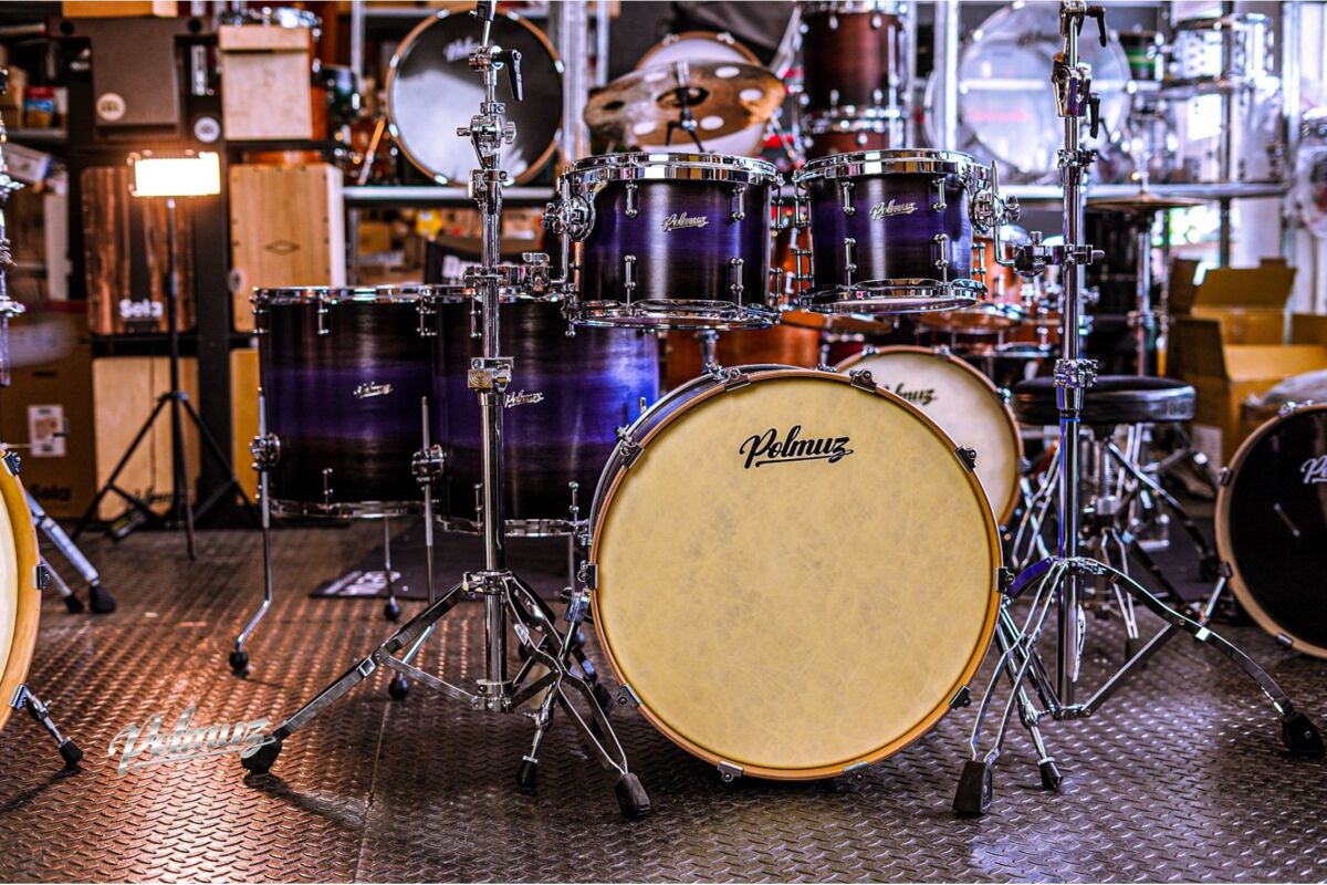 Polmuz Maple Model 1 - 22/10/12/16/18 - Artist Blue to black Fade6 Polmuz Maple Model 1 - 22/10/12/16/18 - Artist Blue to black Fade6