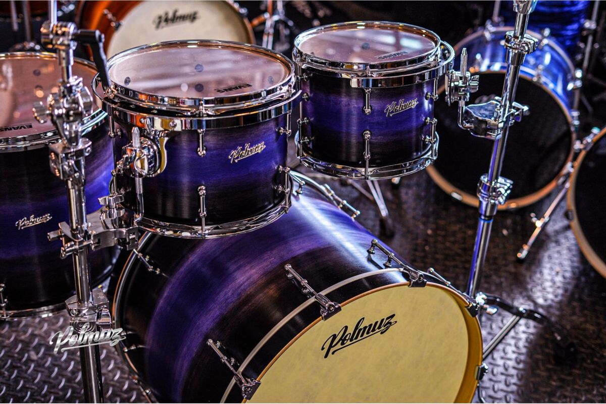 Polmuz Maple Model 1 - 22/10/12/16/18 - Artist Blue to black Fade7 Polmuz Maple Model 1 - 22/10/12/16/18 - Artist Blue to black Fade7