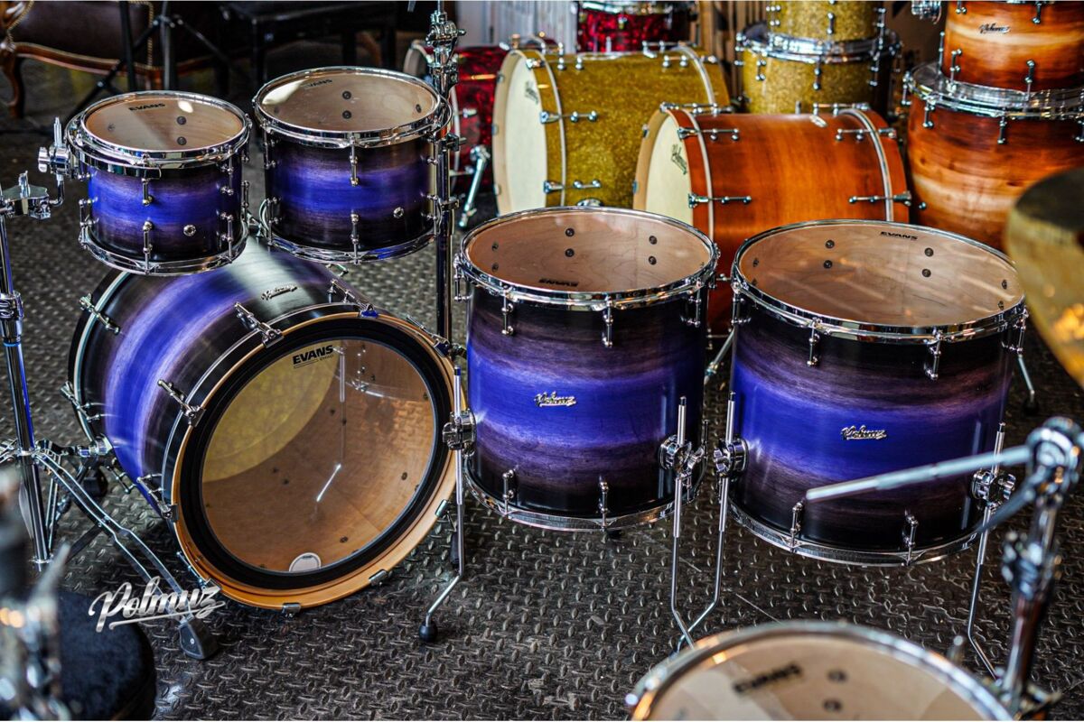 Polmuz Maple Model 1 - 22/10/12/16/18 - Artist Blue to black Fade3 Polmuz Maple Model 1 - 22/10/12/16/18 - Artist Blue to black Fade3