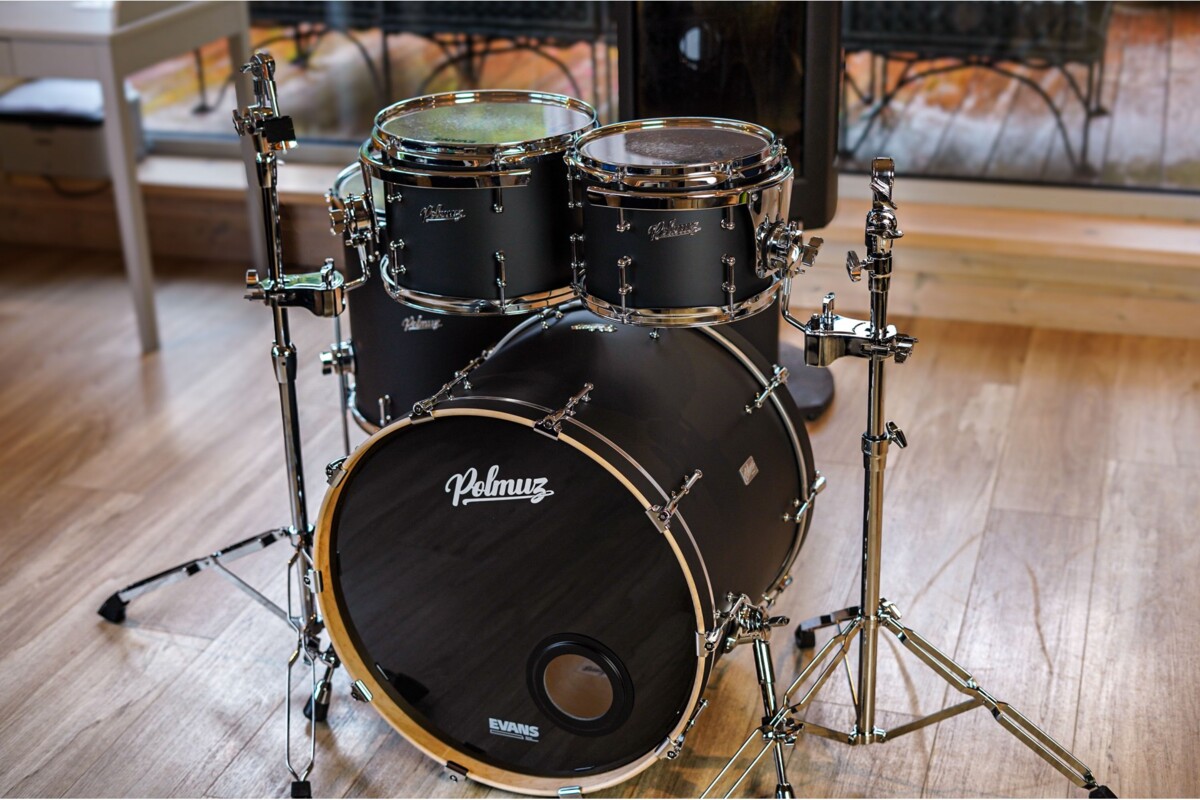 Polmuz Maple Model 1 - 22/10/12/16 - Satin Flat Black Mate Wax2 Polmuz Maple Model 1 - 22/10/12/16 - Satin Flat Black Mate Wax2