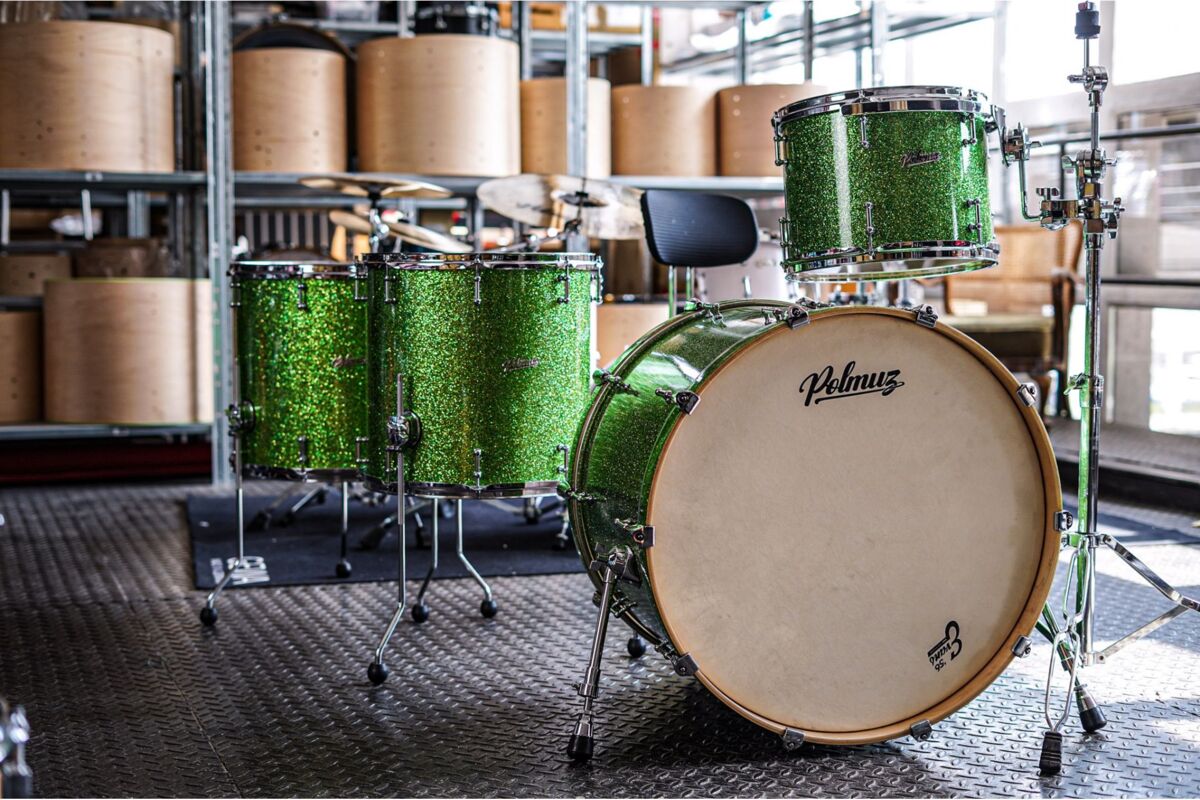 Polmuz Maple Model 1 - 24/13/16/18 - Green Big Sparkle4 Polmuz Maple Model 1 - 24/13/16/18 - Green Big Sparkle4