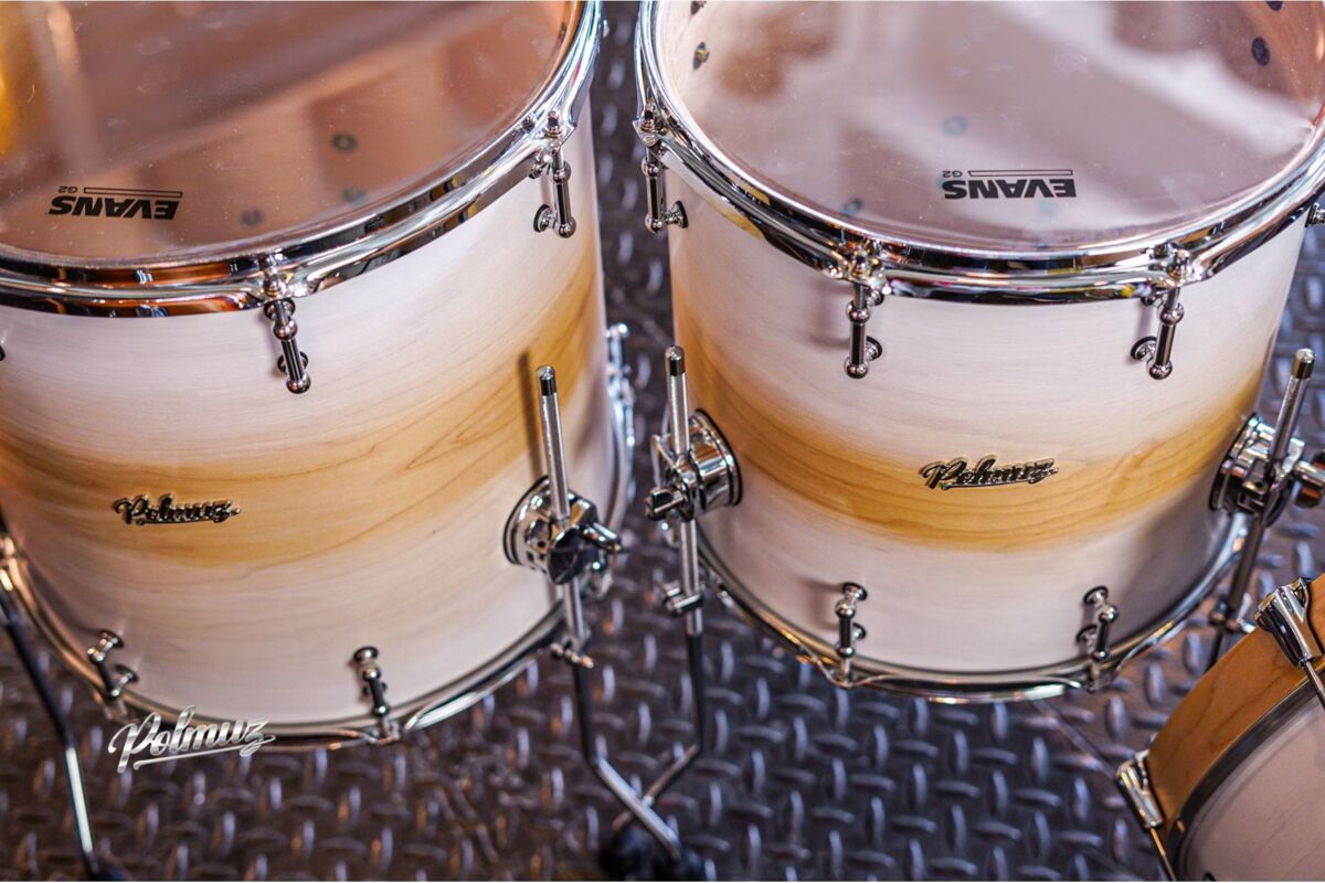 Polmuz Maple Model 1 - 2x22/10/12/14/16/14SD - White to natural Fade9 Polmuz Maple Model 1 - 2x22/10/12/14/16/14SD - White to natural Fade9