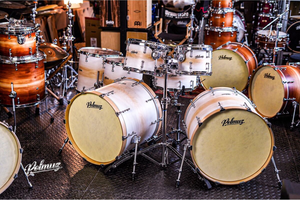 Polmuz Maple Model 1 - 2x22/10/12/14/16/14SD - White to natural Fade0 Polmuz Maple Model 1 - 2x22/10/12/14/16/14SD - White to natural Fade0
