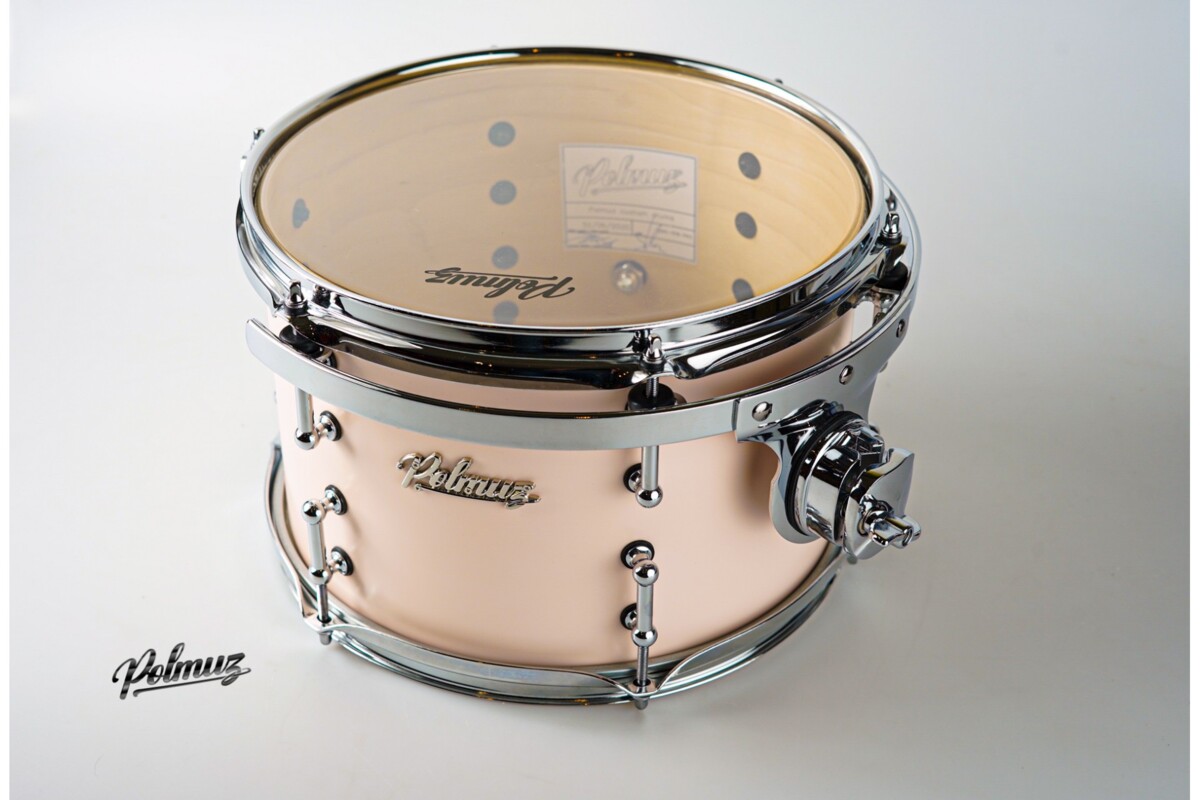 Polmuz Maple model 1 18/12/14 Satin Shell Pink white creme hoops - made in Poland8 Polmuz Maple model 1 18/12/14 Satin Shell Pink white creme hoops - made in Poland8