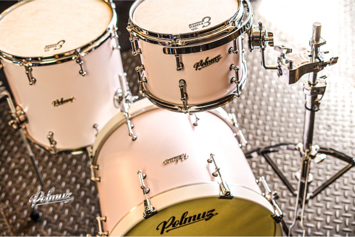 Polmuz Maple model 1 18/12/14 Satin Shell Pink white creme hoops - made in Poland4 Polmuz Maple model 1 18/12/14 Satin Shell Pink white creme hoops - made in Poland4