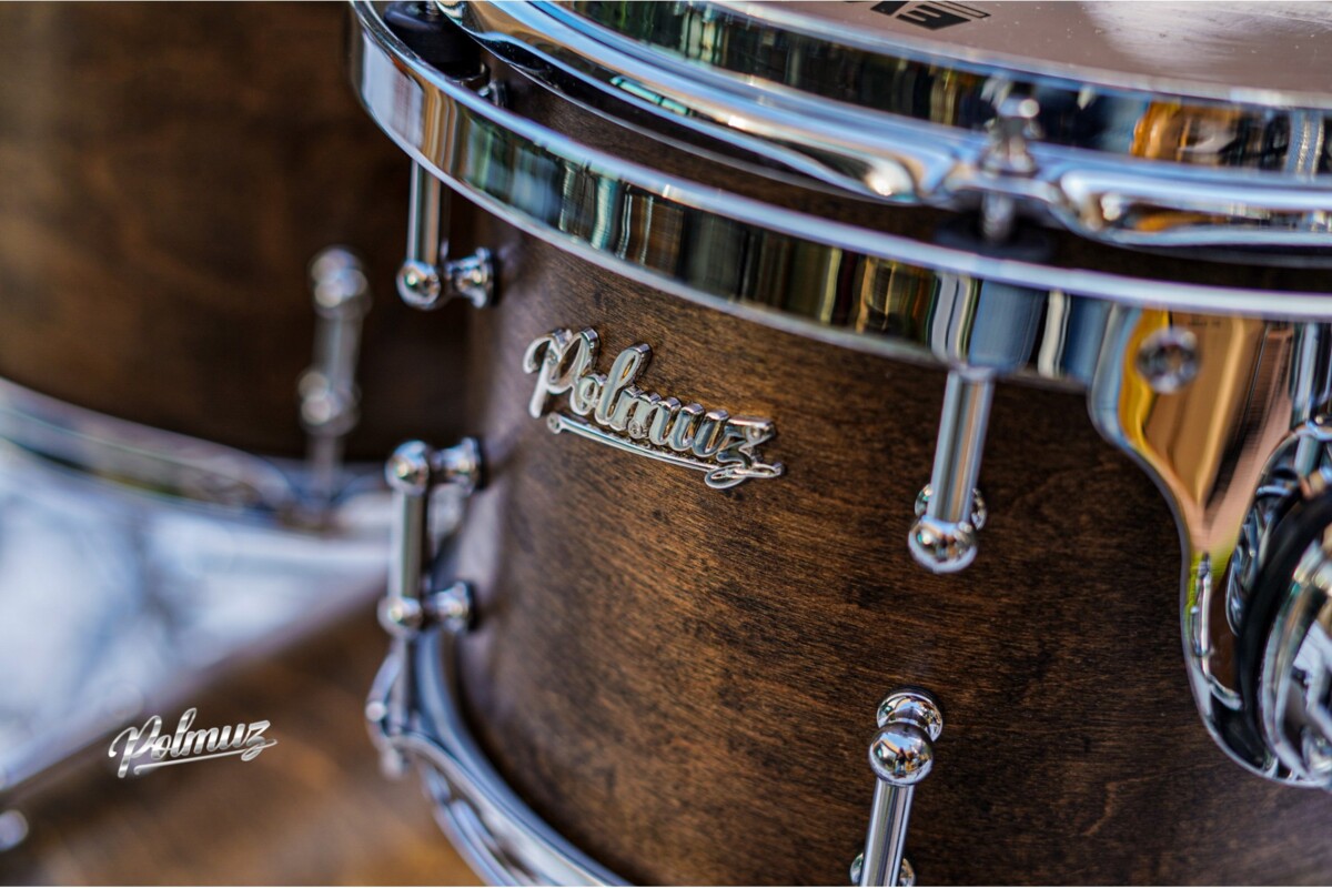 Polmuz drums Maple Model 1 - 20/10/12/16 - Satin Brown3 Polmuz drums Maple Model 1 - 20/10/12/16 - Satin Brown3