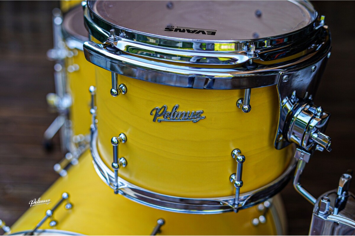 Polmuz drums Maple Model 1 KELLER - 20/12/14/16 - Yellow Wax3 Polmuz drums Maple Model 1 KELLER - 20/12/14/16 - Yellow Wax3
