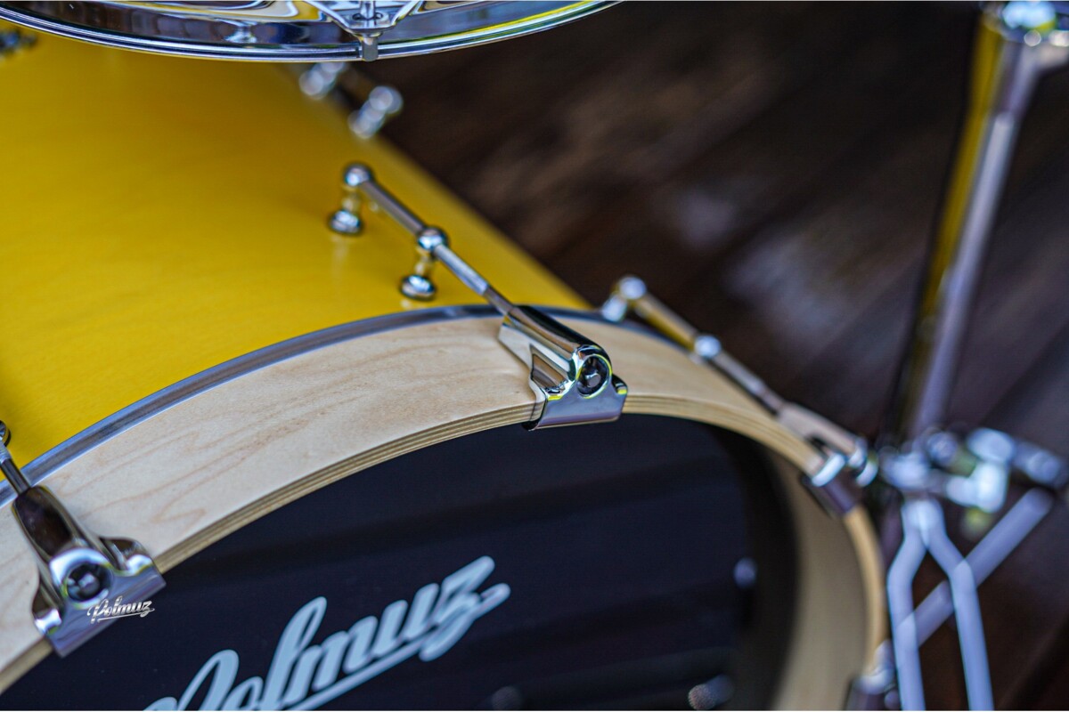 Polmuz drums Maple Model 1 KELLER - 20/12/14/16 - Yellow Wax5 Polmuz drums Maple Model 1 KELLER - 20/12/14/16 - Yellow Wax5