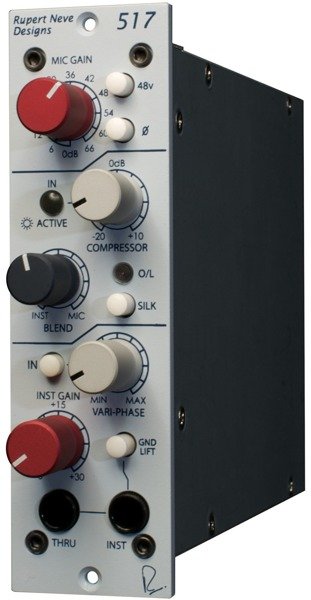 Portico 517 Mic Pre with Compressor, Silk and Vari-Phase0 Portico 517 Mic Pre with Compressor, Silk and Vari-Phase0