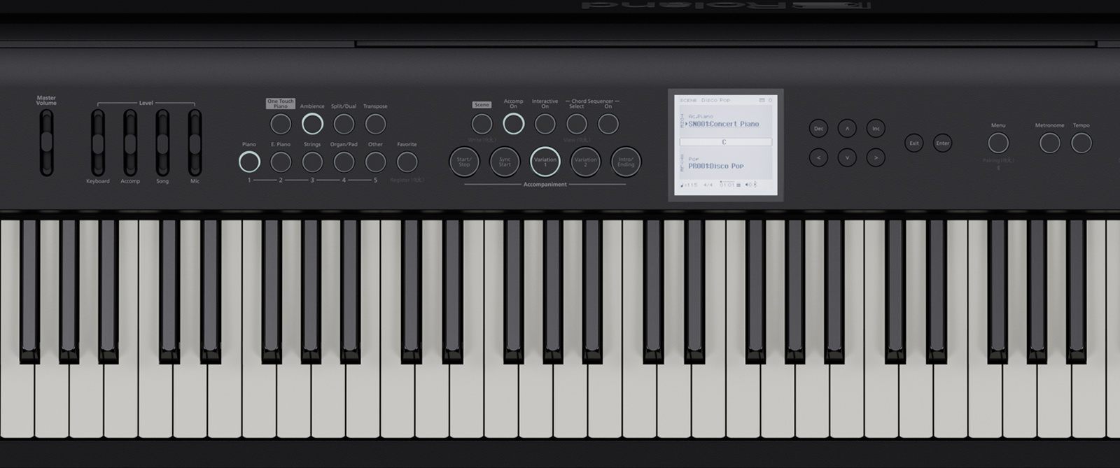 Roland FP-E50 - Pianino cyfrowe Zestaw z de dykowanym statywem KSFE50 i potrójnym pedałem KPD701 Roland FP-E50 - Pianino cyfrowe Zestaw z de dykowanym statywem KSFE50 i potrójnym pedałem KPD701
